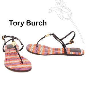 Tory Burch Navy Emmy Sandal​ NWOT